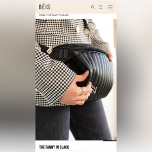 BEIS The Fanny - Fanny Pack / Belt Bag with Hand Warmer